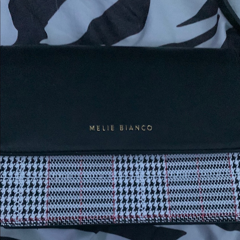 Melie Bianco Black and White Crossbody Bags